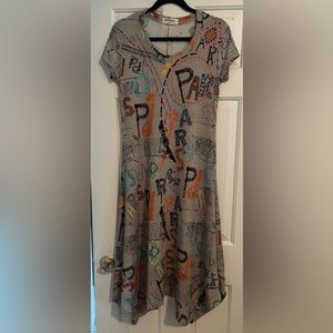 La Reynna Paris Midi Dress size S/M